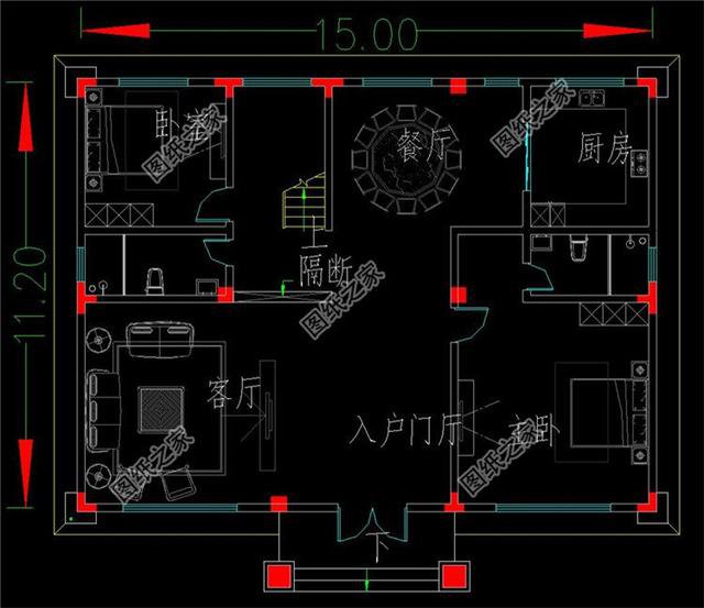 兩層樓房帶陽臺圖片，經(jīng)濟又實用，實名羨慕了