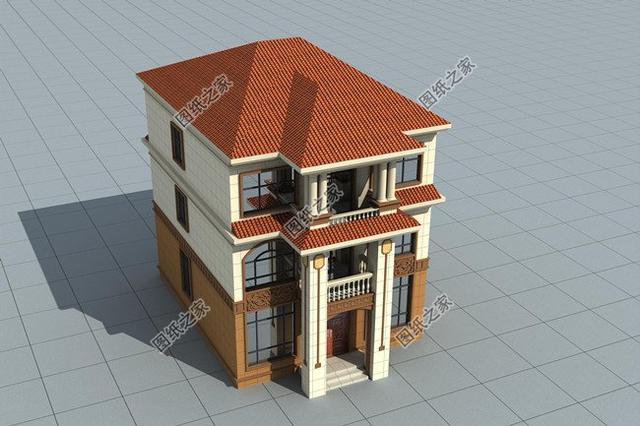 三層三間農(nóng)村房子圖紙，實(shí)用上檔次，建好后村里人都羨慕