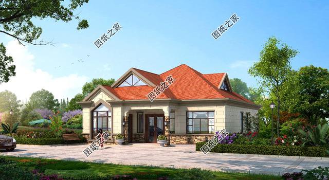 三款一層房屋設(shè)計圖和平面圖，我不許你沒看過