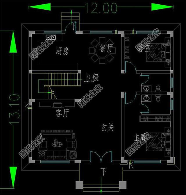 中式仿古農(nóng)村房屋設(shè)計圖，沉穩(wěn)大氣有意境，讓你在村里無法低調(diào)