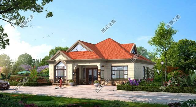 一層半新款農(nóng)村樓房，看外表就想建，農(nóng)村養(yǎng)老靠它了