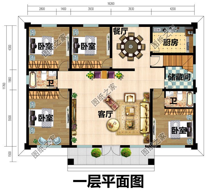 200平米2層別墅設(shè)計(jì)圖