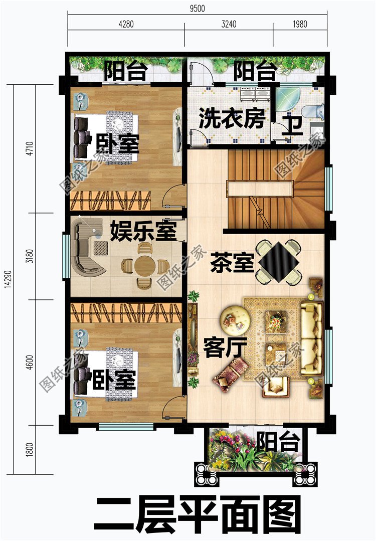 簡約別墅設(shè)計圖