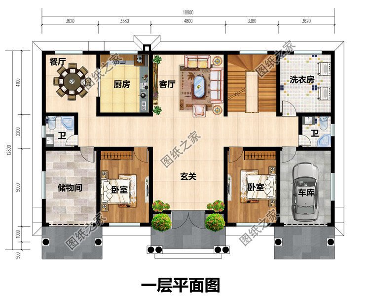 推薦：10套新農(nóng)村自建房設(shè)計圖，2024年最新設(shè)計