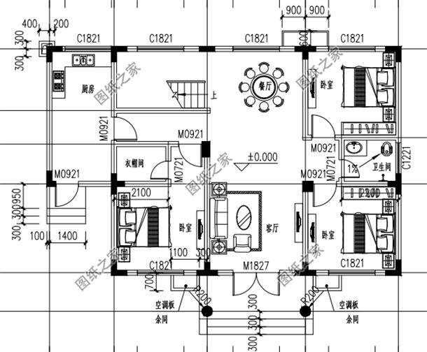 農(nóng)村最好看兩層樓圖，精美實(shí)用，南北方都能建