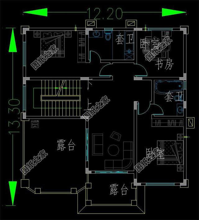 農(nóng)村三層樓房設(shè)計(jì)圖，簡(jiǎn)單大氣，沒有讓你失望吧
