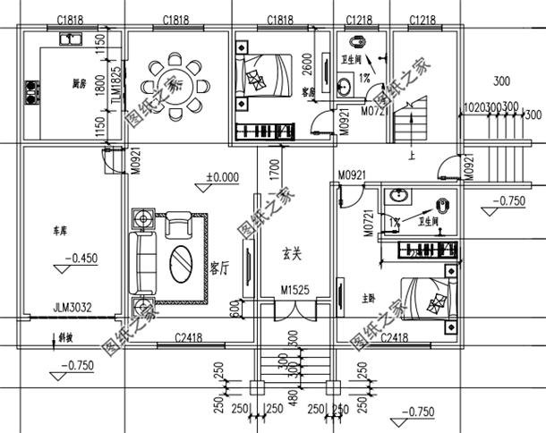 農(nóng)村新款二層房屋設(shè)計(jì)圖，每天進(jìn)進(jìn)出出，怎么著也得認(rèn)真挑一下吧