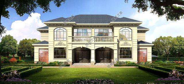 農(nóng)村一宅兩戶兄弟房效果圖，這樣建房，準沒錯