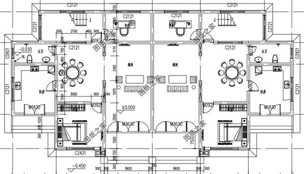 農(nóng)村一宅兩戶兄弟房效果圖，這樣建房，準沒錯