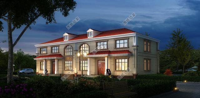 農(nóng)村一宅兩戶兄弟房效果圖，這樣建房，準沒錯