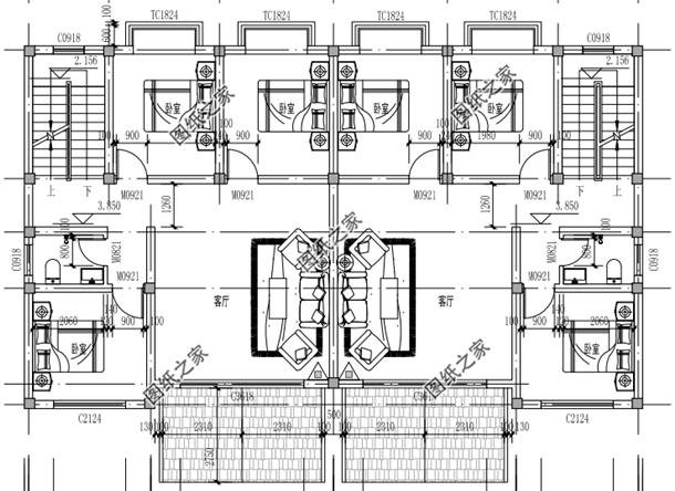 農(nóng)村一宅兩戶兄弟房效果圖，這樣建房，準沒錯