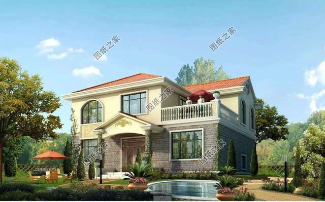 三款農(nóng)村簡(jiǎn)約自建房外觀圖，看完我也想回鄉(xiāng)蓋這樣的房子