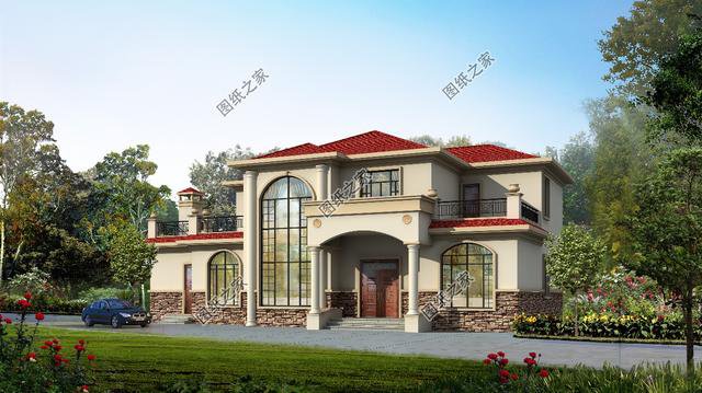 三款農(nóng)村簡(jiǎn)約自建房外觀圖，看完我也想回鄉(xiāng)蓋這樣的房子