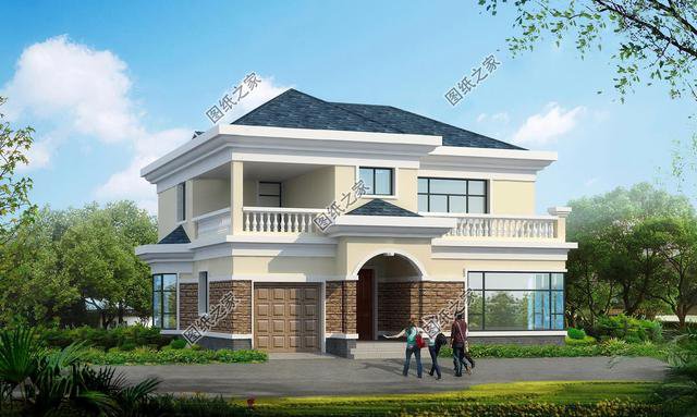 農(nóng)村簡單大氣最新房子款式，蓋個二層樓房怎么樣，3套戶型隨你挑