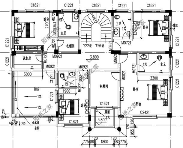 農(nóng)村簡單大氣最新房子款式，蓋個二層樓房怎么樣，3套戶型隨你挑