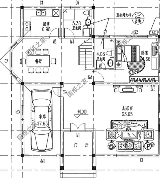 農(nóng)村簡單大氣最新房子款式，蓋個二層樓房怎么樣，3套戶型隨你挑