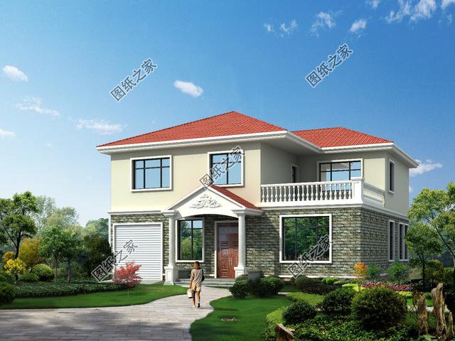 農(nóng)村簡單大氣最新房子款式，蓋個二層樓房怎么樣，3套戶型隨你挑