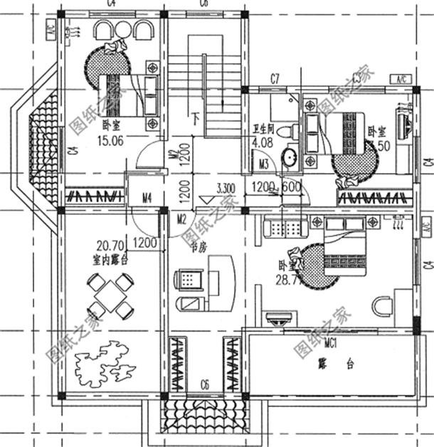 農(nóng)村簡單大氣最新房子款式，蓋個二層樓房怎么樣，3套戶型隨你挑