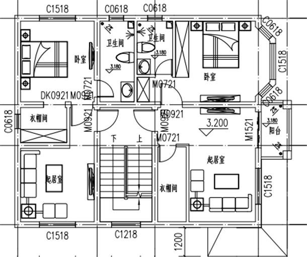 進深10米的農(nóng)村房屋戶型圖，看看這幾款是不是你想要的設(shè)計圖
