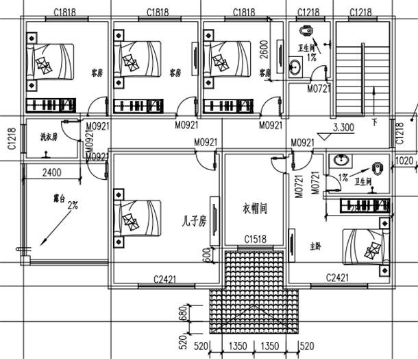 農(nóng)村二層設(shè)計(jì)圖平面圖，這3套圖了解一下，建議收藏