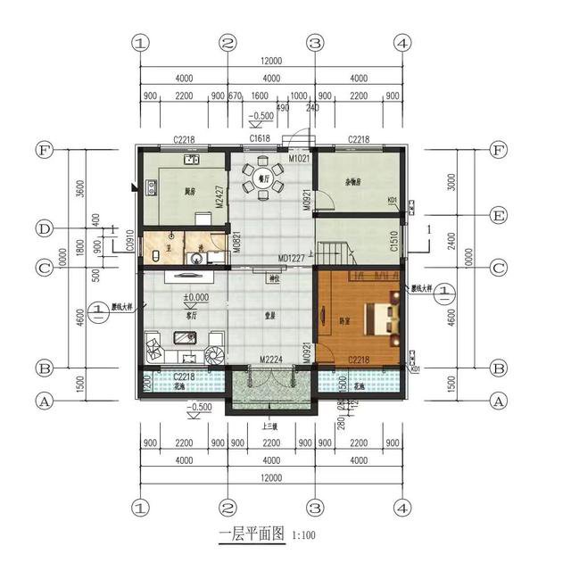 2024農(nóng)村二層自建房圖紙，面積適中，舒適美觀兼實(shí)用