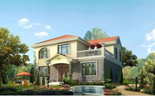 2024農(nóng)村二層自建房圖紙，面積適中，舒適美觀兼實(shí)用