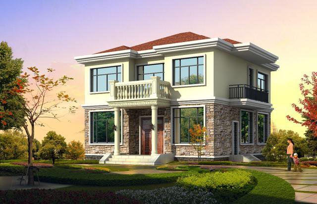 農(nóng)村三間兩層樓房設(shè)計(jì)圖，自建戶型圖大全，今年建房不發(fā)愁