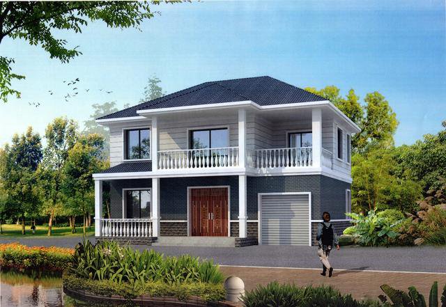 農(nóng)村120平米普通建房設(shè)計(jì)圖，簡(jiǎn)約大氣，有建房需求的朋友快收藏