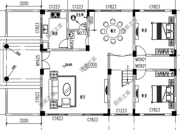 農(nóng)村120平米普通建房設(shè)計(jì)圖，簡(jiǎn)約大氣，有建房需求的朋友快收藏
