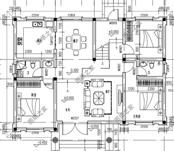 農(nóng)村二樓怎么設(shè)計(jì)戶型圖好看，請看這三棟，戶型完美造價(jià)經(jīng)濟(jì)