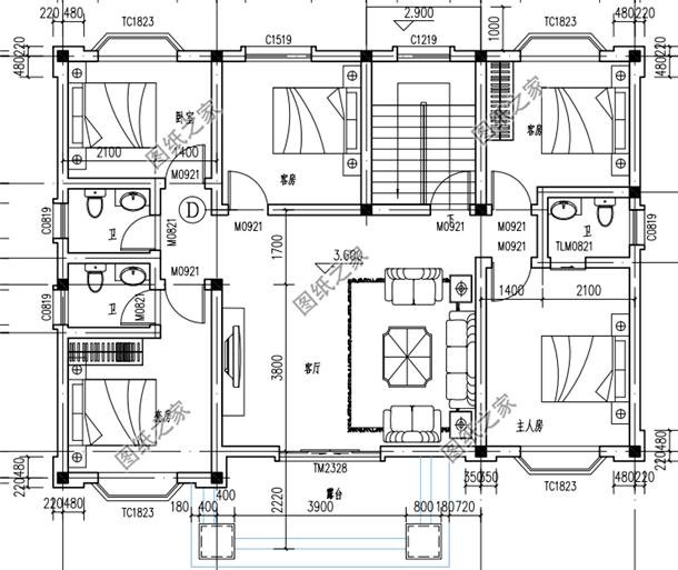 農(nóng)村二樓怎么設(shè)計(jì)戶型圖好看，請看這三棟，戶型完美造價(jià)經(jīng)濟(jì)