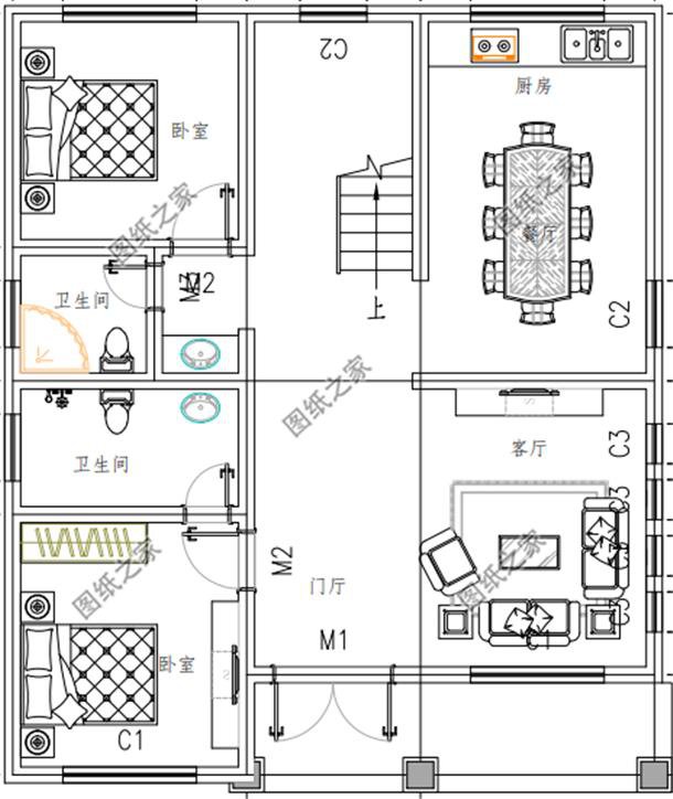 農(nóng)村的房子怎樣建好看圖片，這三款每款都帶戶型圖，有品位的人已經(jīng)收藏了