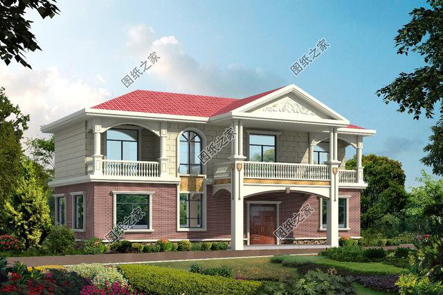 農(nóng)村的房子怎樣建好看圖片，這三款每款都帶戶型圖，有品位的人已經(jīng)收藏了