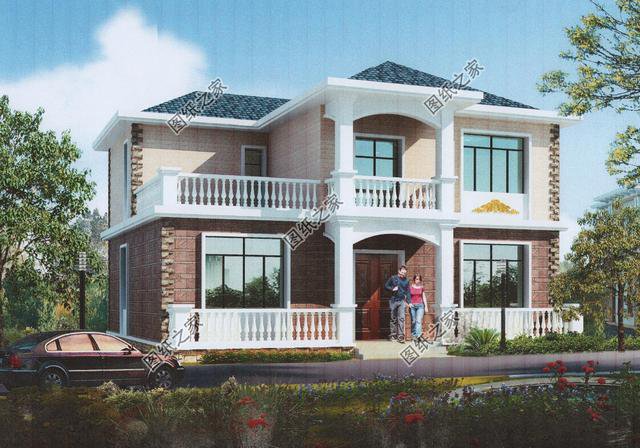 農(nóng)村的房子怎樣建好看圖片，這三款每款都帶戶型圖，有品位的人已經(jīng)收藏了