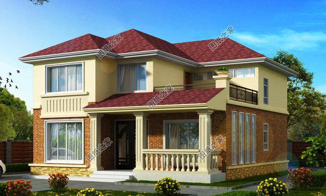 農(nóng)村的房子怎樣建好看圖片，這三款每款都帶戶型圖，有品位的人已經(jīng)收藏了