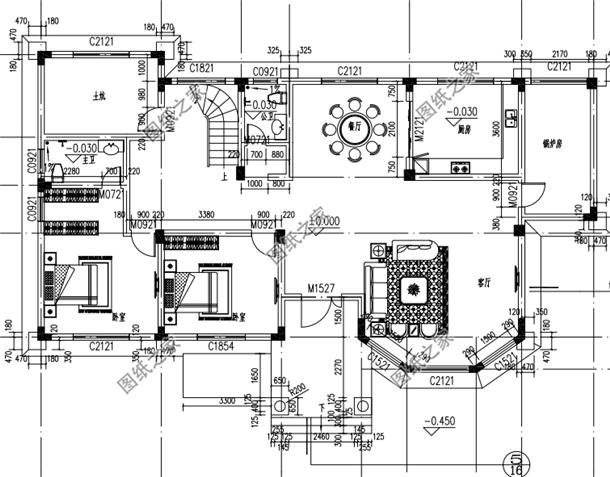 農(nóng)村四間宅基地蓋房設(shè)計圖，美觀大方包你滿意，蓋好引全村注目