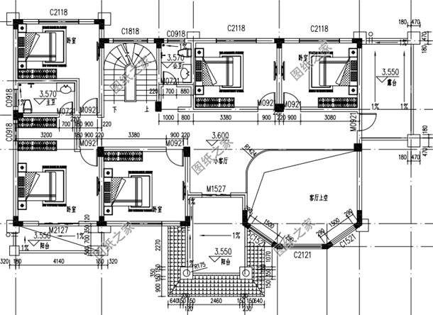 農(nóng)村四間宅基地蓋房設(shè)計圖，美觀大方包你滿意，蓋好引全村注目