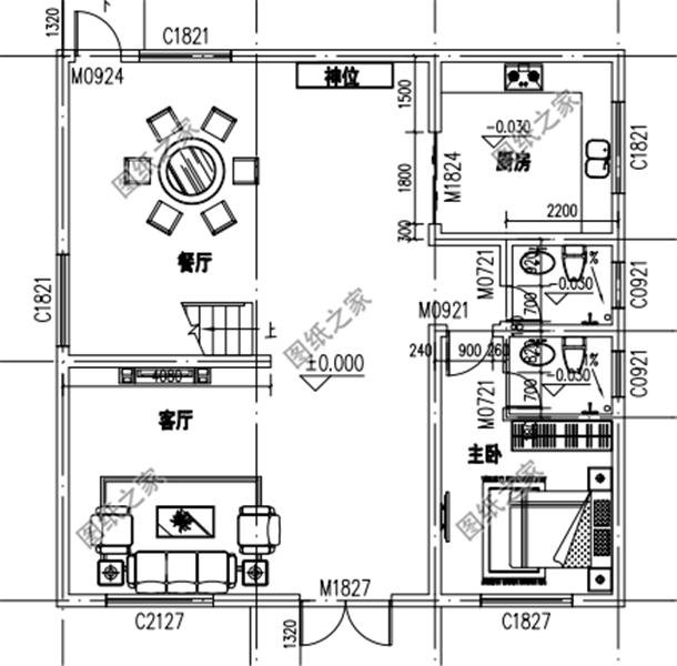 農(nóng)村自建房三層樓外觀效果圖，大氣內(nèi)部布局都無(wú)可挑剔