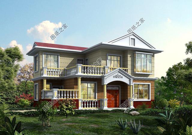 農(nóng)村現(xiàn)代簡(jiǎn)約別墅，這三款無論哪個(gè)角度都能吸引別人眼球