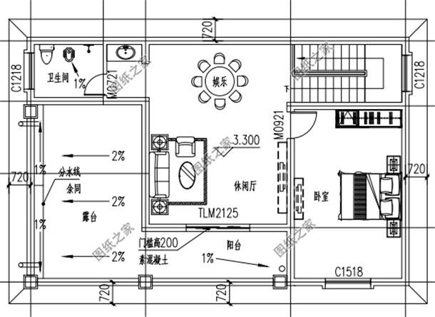 占地面積100平米二層別墅，農(nóng)村99%的人都選它