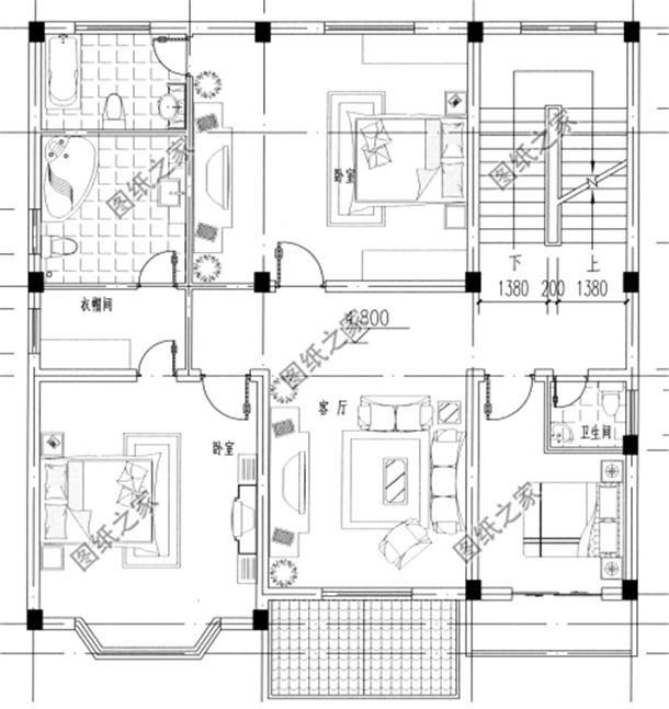 這里有農(nóng)村蓋房三層別墅設(shè)計(jì)效果圖，明天開春建房的必備