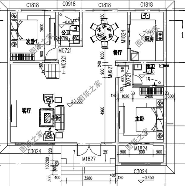 這里有農(nóng)村蓋房三層別墅設(shè)計(jì)效果圖，明天開春建房的必備