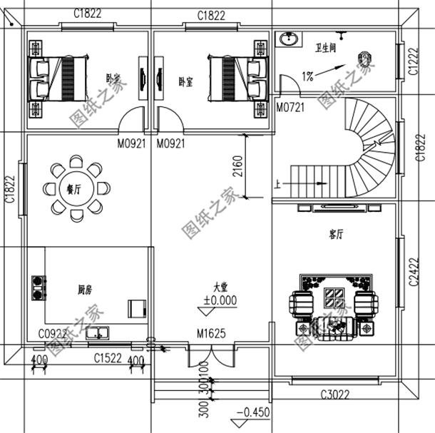 新農(nóng)村自建房設(shè)計圖紙大全，有錢亂花的功夫，還不如回家建棟房