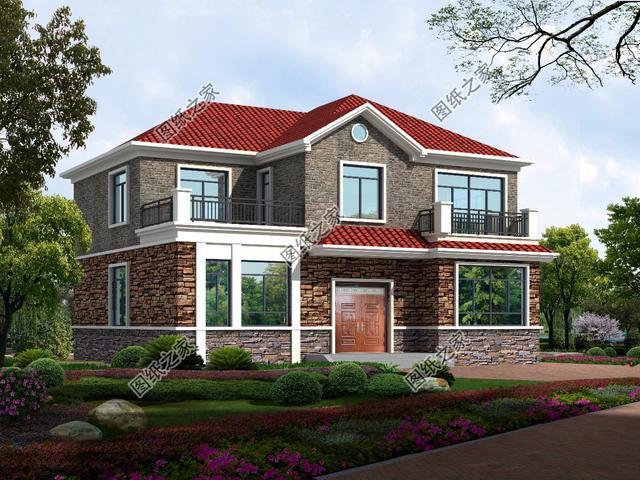 新農(nóng)村自建房設(shè)計圖紙大全，有錢亂花的功夫，還不如回家建棟房