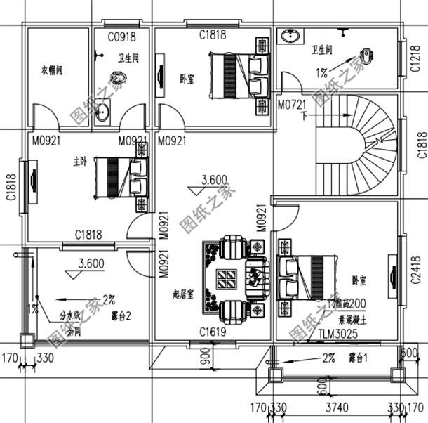 新農(nóng)村自建房設(shè)計圖紙大全，有錢亂花的功夫，還不如回家建棟房