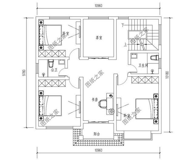農(nóng)村簡單普通三層樓房設(shè)計圖，建好了村里人都直夸好看
