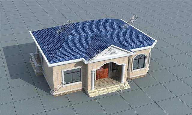 農(nóng)村一層自建房設(shè)計(jì)圖，10萬左右就能建，養(yǎng)老別墅就該這么建