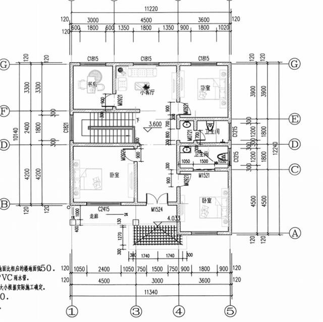 新款占地11×12米農(nóng)村自建房設(shè)計(jì)圖，最適合農(nóng)村的二層別墅，耐看又實(shí)用