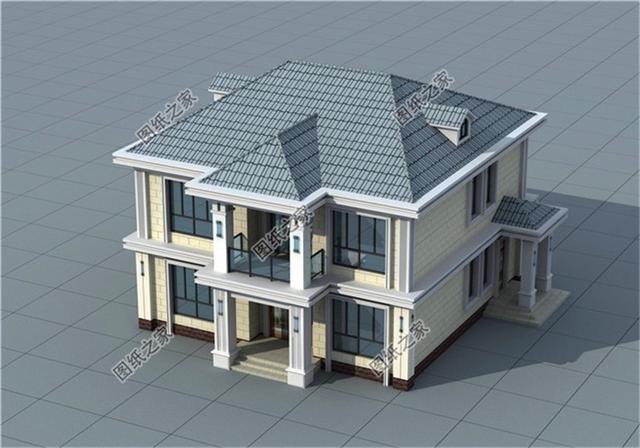 新款占地11×12米農(nóng)村自建房設(shè)計(jì)圖，最適合農(nóng)村的二層別墅，耐看又實(shí)用