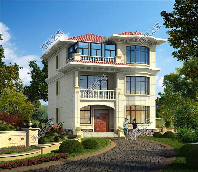 推薦三款農(nóng)村20萬二層半別墅設(shè)計圖，造價這么低，大膽建！